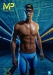Męskie stroje kąpielowe na zawody Michael Phelps Xpresso niebieski