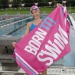 Ręcznik BornToSwim Microfibre Towel Big Logo