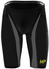 Męski strój kąpielowy na zawody Michael Phelps XPRESSO Jammer Black/Silver Męski strój kąpielowy na zawody Michael Phelps XPRESSO Jammer Black/Silver