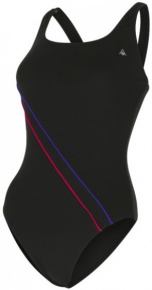 Stroje kąpielowe dla kobiet Aqua Sphere Gaya Repreve Black/Purple Stroje kąpielowe dla kobiet Aqua Sphere Gaya Repreve Black/Purple