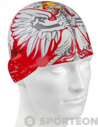 Czepek do pływania Mad Wave Poland Swim Cap