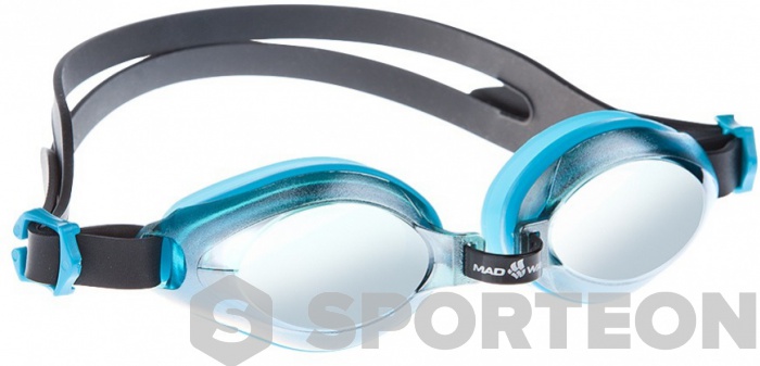 Okulary do pływania dla dzieci Mad Wave Aqua Mirror Junior