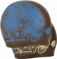 Czepek do pływania Mad Wave Reverse Flora Swim Cap