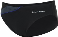 Męskie stroje kąpielowe Aqua Sphere Eliott Repreve Slip Black/Dark Blue Męskie stroje kąpielowe Aqua Sphere Eliott Repreve Slip Black/Dark Blue