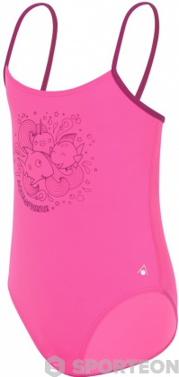 Strój kąpielowy dla dziewcząt Aqua Sphere Yumi Aqua First Girl Pink/Bright Pink