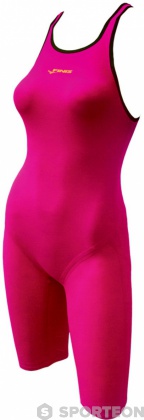 Stroje kąpielowe dla kobiet Finis Fuse Open Back Kneeskin Hot Pink
