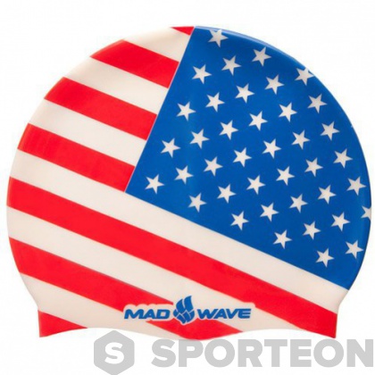 Czepek do pływania Mad Wave USA Swim Cap