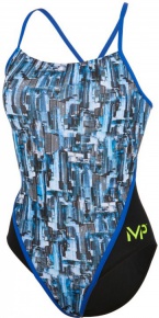 Damski strój kąpielowy Michael Phelps City Racing Back Multicolor/Black Damski strój kąpielowy Michael Phelps City Racing Back Multicolor/Black