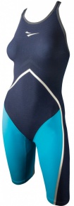 Damskie stroje kąpielowe dla zawodników Finis Rival Closed Back Kneeskin Navy/Aqua Damskie stroje kąpielowe dla zawodników Finis Rival Closed Back Kneeskin Navy/Aqua