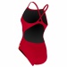 Stroje kąpielowe dla kobiet Michael Phelps Solid Mid Back Red