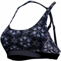 Góra od stroju kąpielowego Tyr Harlow Top Edessa Black/Grey