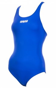 Strój kąpielowy treningowy dla dziewcząt Arena Solid Swim Pro junior blue