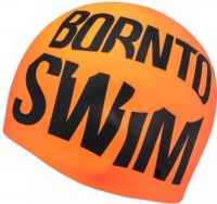 Czepek do pływania BornToSwim Seamless Reflective Swimming Cap