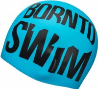 Czepek do pływania BornToSwim Seamless Reflective Swimming Cap