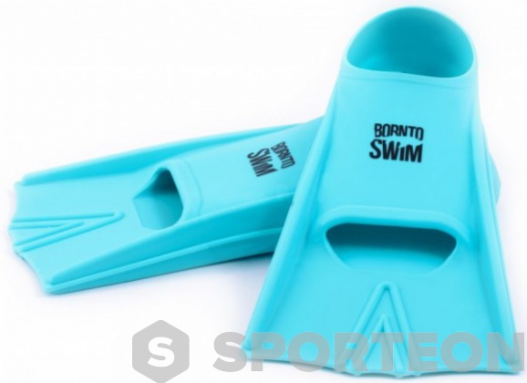 Płetwy BornToSwim Junior Short Fins Turquoise