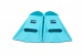Płetwy BornToSwim Junior Short Fins Turquoise