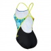 Damski strój kąpielowy Michael Phelps Oasis Racing Back Multicolor/Black