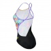 Damski strój kąpielowy Michael Phelps Riviera Open Back Multicolor/Black