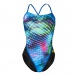 Stroje kąpielowe dla kobiet Michael Phelps Florida Racing Back Multicolor/Black