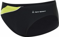 Męskie stroje kąpielowe Aqua Sphere Eliott Repreve Slip Black/Bright Green Męskie stroje kąpielowe Aqua Sphere Eliott Repreve Slip Black/Bright Green