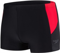 Stroje kąpielowe dla mężczyzn Speedo Dive Aquashort Black/Lava Red/Oxid Grey Stroje kąpielowe dla mężczyzn Speedo Dive Aquashort Black/Lava Red/Oxid Grey