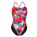 Stroje kąpielowe dla kobiet Michael Phelps Foggy Racing Back Multicolor/Black