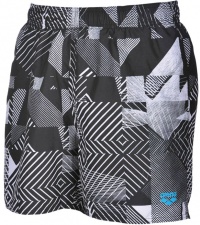 Stroje kąpielowe dla mężczyzn Arena Optical Boxer Black/White Stroje kąpielowe dla mężczyzn Arena Optical Boxer Black/White