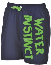 Strój kąpielowy dla chłopców Arena Water Instinkt Boxer Junior Navy/Green