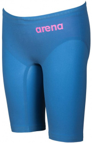 Strój kąpielowy dla chłopców na zawody Arena Powerskin R-Evo One Jammer Junior Blue/Powder Pink Strój kąpielowy dla chłopców na zawody Arena Powerskin R-Evo One Jammer Junior Blue/Powder Pink