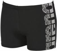 Stroje kąpielowe dla mężczyzn Arena Equilibrium Short Black/White Stroje kąpielowe dla mężczyzn Arena Equilibrium Short Black/White