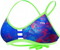 Tyr Canvas Pacific Tieback Top Red/Turquoise/Blue Tyr Canvas Pacific Tieback Top Red/Turquoise/Blue