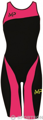 Damski strój kąpielowy na zawody Michael Phelps XPRESSO Lady Black/Pink