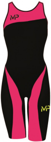 Damski strój kąpielowy na zawody Michael Phelps XPRESSO Lady Black/Pink