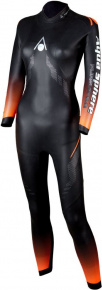 Damska pianka neoprenowa do pływania Aqua Sphere Pursuit 2.0 Women Black/Orange