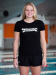 Koszulka damska Swimaholic Life Is Cool In The Pool T-Shirt Women Black