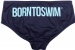 Stroje kąpielowe dla mężczyzn BornToSwim Sharks Brief Black