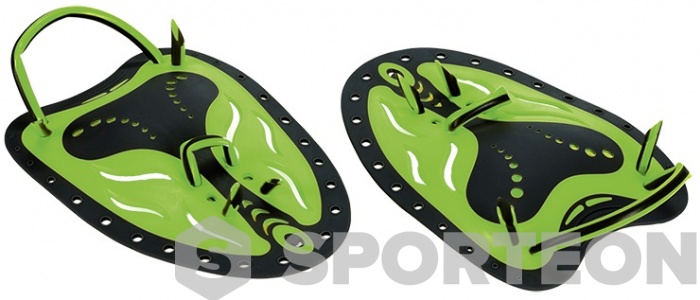 Łapki do pływania Aquafeel Paddles Green/Black