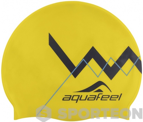 Czepek do pływania Aquafeel Zig Zag Silicone Cap