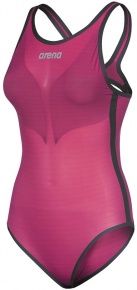 Damski strój kąpielowy na zawody Arena Powerskin Carbon Duo Top Pink
