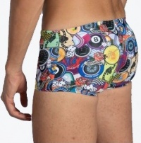 Stroje kąpielowe dla kobiet Arena Moto Squared Short Phantasy Prints Multi Stroje kąpielowe dla kobiet Arena Moto Squared Short Phantasy Prints Multi