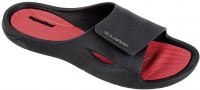 Męskie klapki Aquafeel Profi Pool Shoes Black/Red