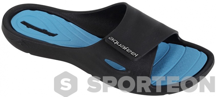 Klapki damskie Aquafeel Profi Pool Shoes Women Black/Turquoise