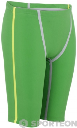 Męski strój kąpielowy na zawody Aquafeel Jammer Racing Oxygen Green/Yellow