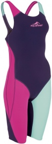 Strój kąpielowy dla dziewcząt Aquafeel N2K Openback I-NOV Racing Girls Navy/Green/Pink Strój kąpielowy dla dziewcząt Aquafeel N2K Openback I-NOV Racing Girls Navy/Green/Pink