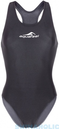 Strój kąpielowy dla dziewcząt Aquafeel Aquafeelback Girls Black