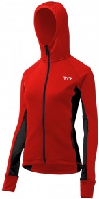 Tyr Female Victory Warm-Up Jacket Red/Black