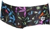 Stroje kąpielowe dla mężczyzn Arena Multicolor Palms Low Waist Short Turquoise/Multi Stroje kąpielowe dla mężczyzn Arena Multicolor Palms Low Waist Short Turquoise/Multi