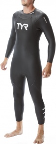 Męski kombinezon neoprenowy do pływania Tyr Hurricane Wetsuit Cat 1 Men Black