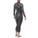 Damska pianka neoprenowa do pływania Tyr Hurricane Wetsuit Cat 5 Women Black/Turquoise/Fuchsia