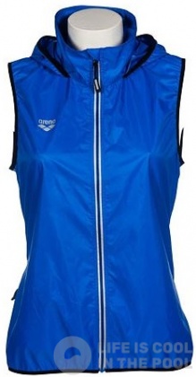 Kamizelka damska Arena W Gilet Neon Blue/Black